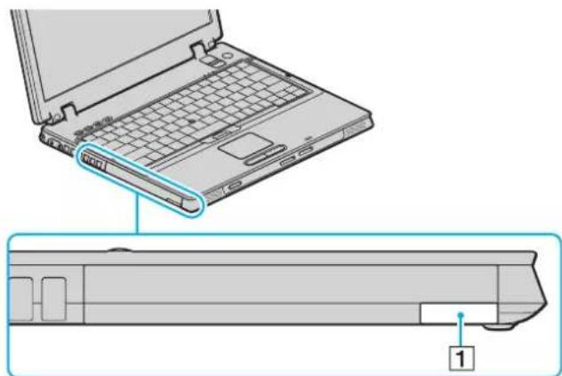 SONY Vaio VGN-BX396VP - To change a bay unit - 1