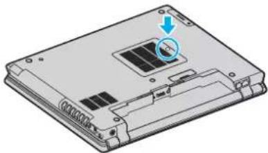 SONY Vaio VGN-BX396VP - Removing and Installing a Memory Module - 1