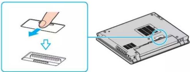 SONY Vaio VGN-BX396VP - Attaching Your Computer to the Multi Function Bay Docking Station - 2