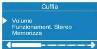 Cuffia Volume Funzionament. Stereo Memorizza