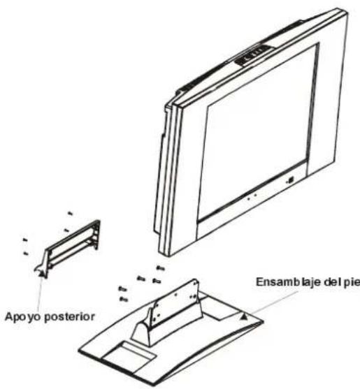 Apoyo posterior Ensamblaje del pie