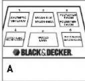 BLACK & DECKER F54 - PLANCHADO EN SECO - 1
