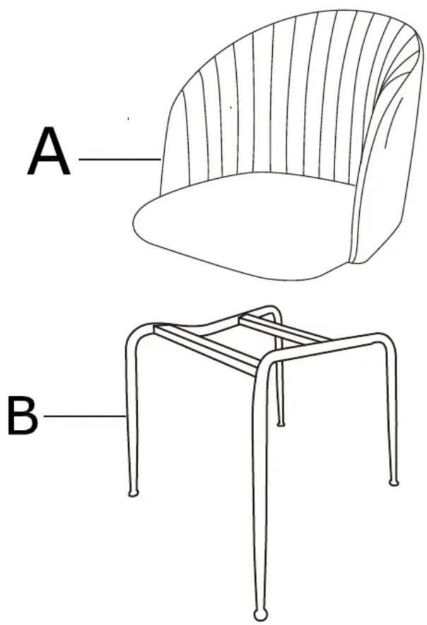 A B