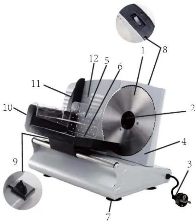 AFK ASE-200R - Teileliste - 1