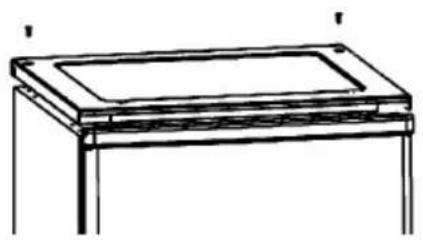 TEKA TS 130 - Cambio del sentido de apertura de la puerta del refrigerador - 2