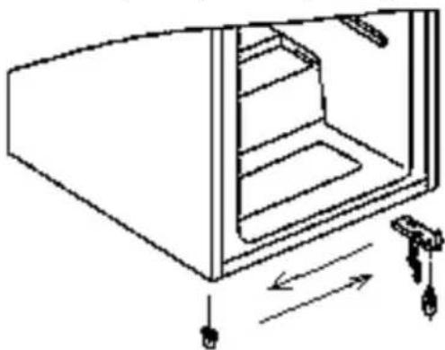 TEKA TS 130 - Cambio del sentido de apertura de la puerta del refrigerador - 4