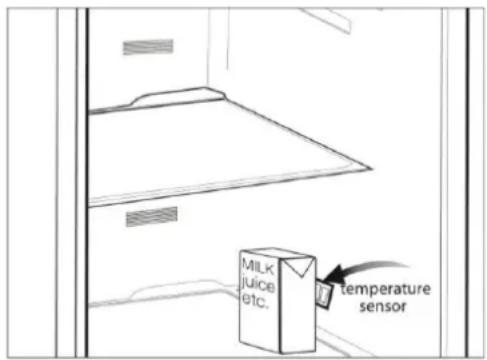 MILK JUICE etc. temperature sensor