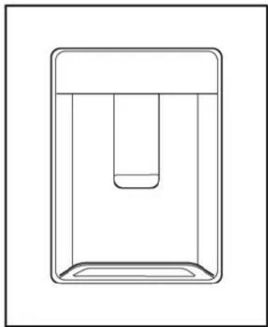 BEKO CNA365EC0DX - Llenar el depósito del dispensador de agua - 1