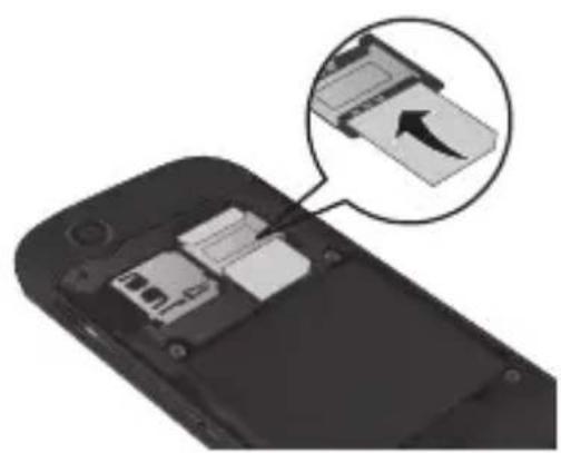 LG GM310 - Install the USIM card - 1
