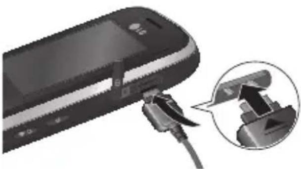 LG GM310 - Telefon laden - 1
