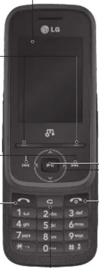 LG GM310 - Löschtaste - 1