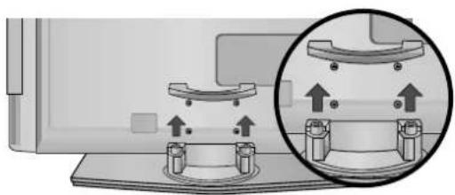 LG 37LC41-ZA - How to remove the cable management - 1