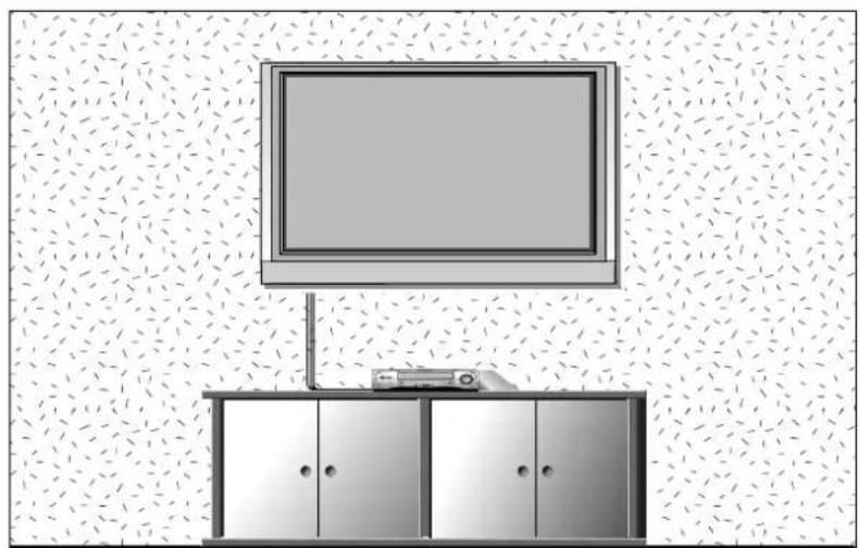 LG 37LC41-ZA - WALL MOUNT: HORIZONTAL INSTALLATION - 1