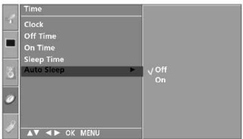 LG 37LC41-ZA - AUTO SHUT-OFF SETTING - 3