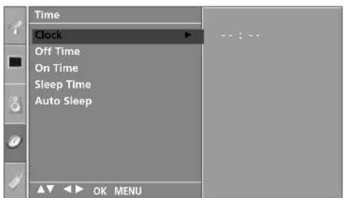 LG 37LC41-ZA - CLOCK SETUP - 3