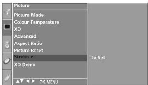 LG 32LC51-ZA - Selecting Wide VGA/XGA mode - 3