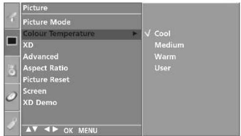 LG 32LC51-ZA - Colour Tone - User Option - 3
