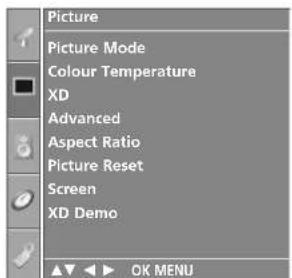LG 32LC51-ZA - Selecting Wide VGA/XGA mode - 2