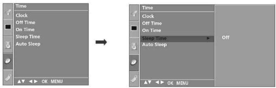 LG 32LC51-ZA - SLEEP TIMER SETTING - 2