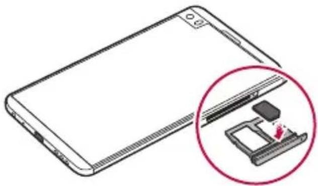 LG H970 - Installing the SIM card - 5