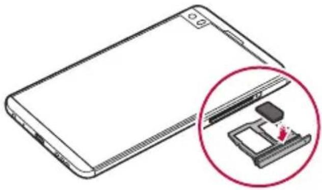 LG H970 - Τοποθέτηση της κάρτας SIM - 5