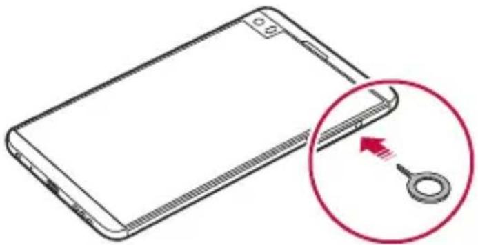 LG H970 - Τοποθέτηση της κάρτας SIM - 3