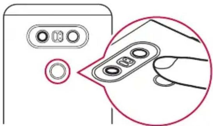 LG H970 - Registering fingerprints - 3