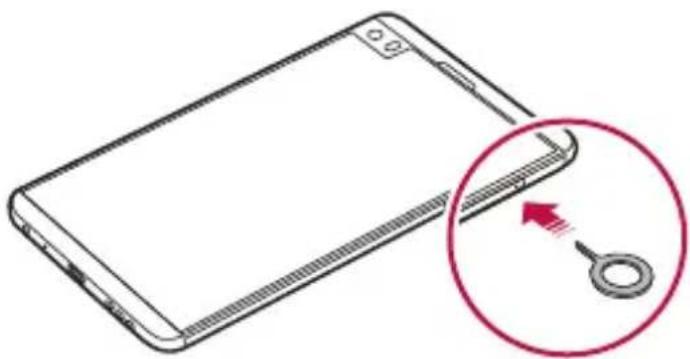 LG H970 - Installing the SIM card - 3
