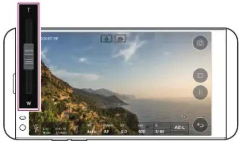 LG H970 - Zoom lever - 1