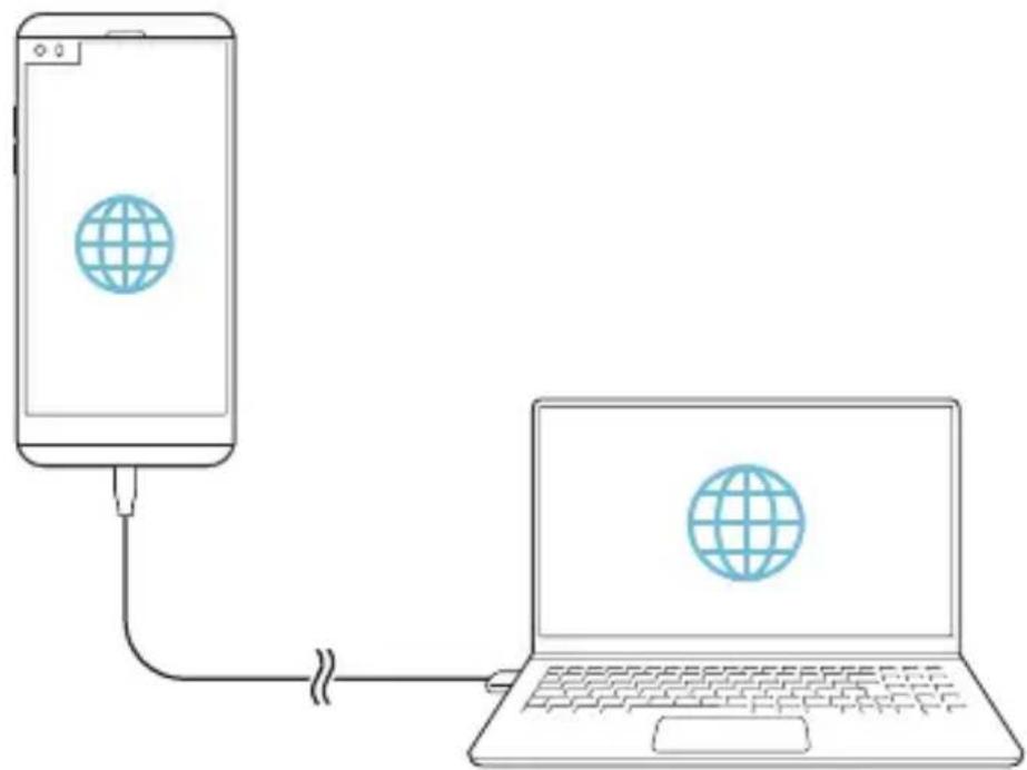 LG H970 - USB tethering - 2