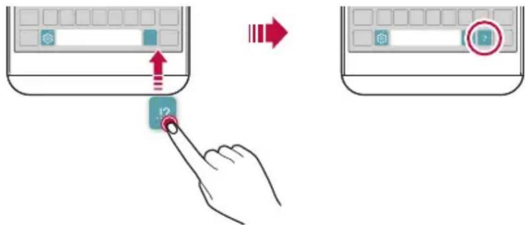 Diagram illustrating a finger pressing a button on an air conditioner, with Chinese UI icons and directional arrows indicating action.