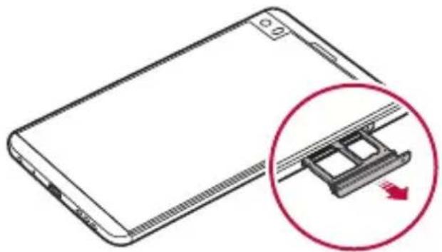 LG H970 - Installazione della scheda SIM - 4