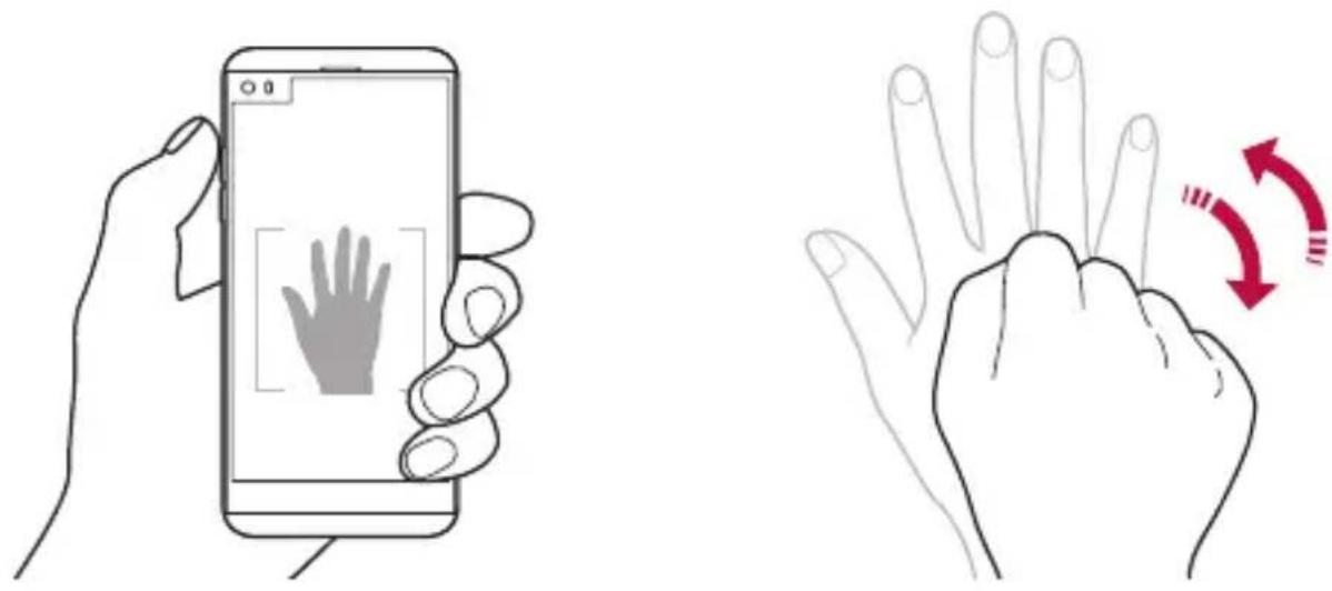 LG H970 - Scatto tramite gesto della mano - 1