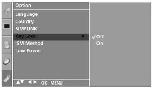 LG 42LC53-ZA - KEY LOCK - 3