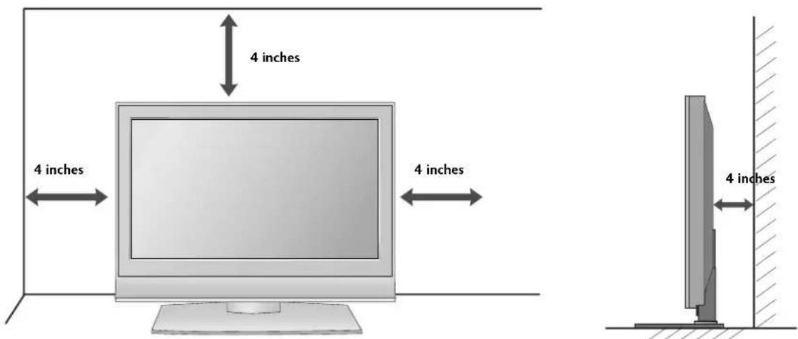 LG 42LC53-ZA - DESKTOP PEDESTAL INSTALLATION - 1