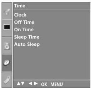LG 42LC53-ZA - CLOCK SETUP - 2