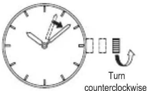 Orient Star Contemporary RE-AU0005L - ◆ HOW TO SET THE TIME & DATE [AU (F6N)][AW (F6G)] [How to set the time] - 3