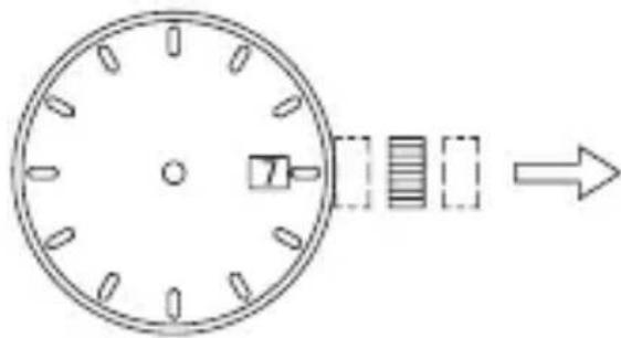 Orient Star Contemporary RE-AT0004S - [Einstellen der Datum] - 2