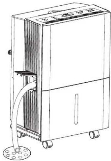 TROTEC TTK 65 E - Betrieb mit Schlauch am Kondensatanschluss - 3