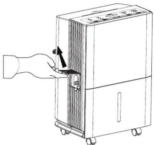 TROTEC TTK 65 E - Betrieb mit Schlauch am Kondensatanschluss - 1