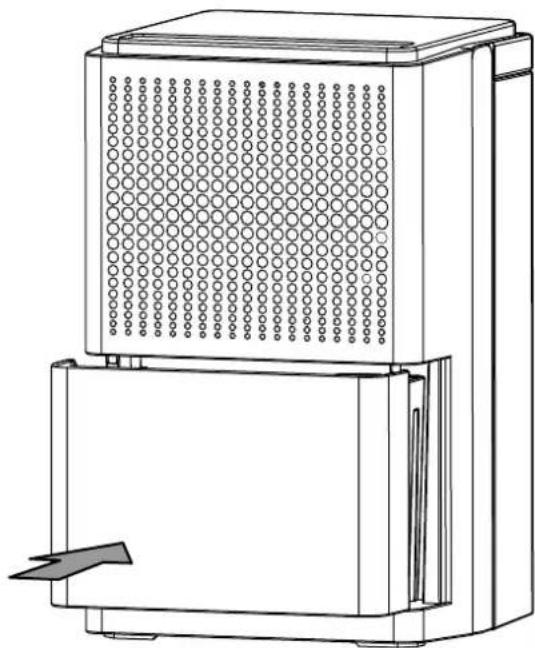 TROTEC TTK 25 E - Kondensatbehälter leeren - 3