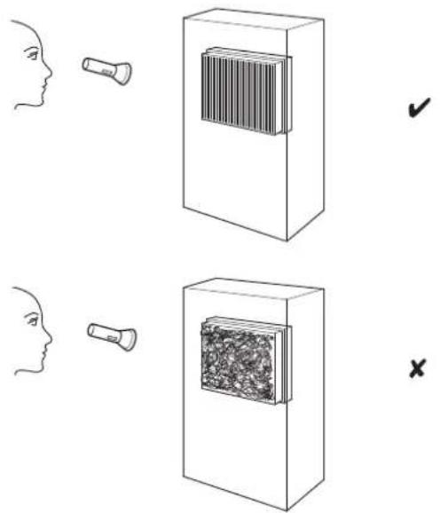 TROTEC TTK 25 E - Sichtprüfung des Geräteinneren auf Verschmutzungen - 1
