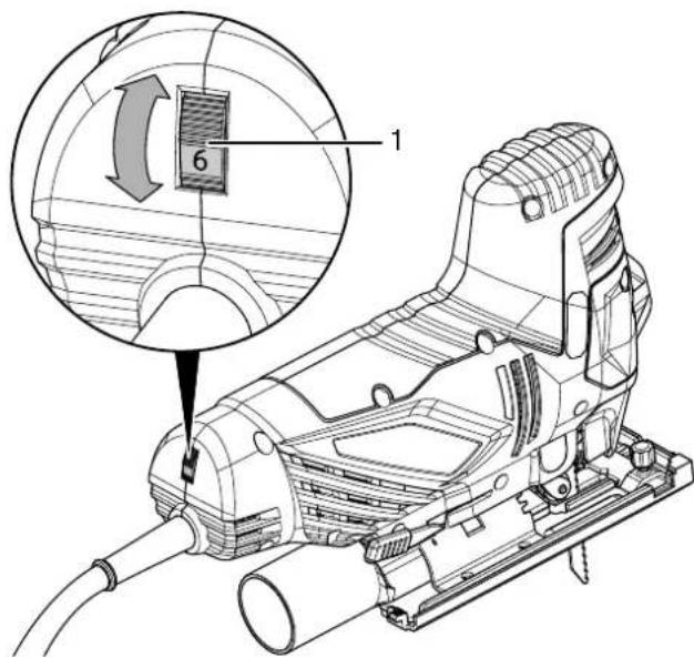 TROTEC PJSS 11-230V - Hubzahl vorwählen - 1