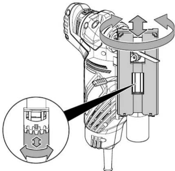TROTEC PJSS 11-230V - Schnittwinkel einstellen - 3