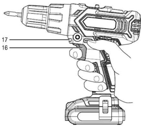 TROTEC PHDS 10-20V - Gerät ein- und ausschalten - 1