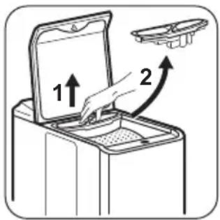 ZANUSSI ZWY 61223 KI - REINIGEN DER WASCHMITTELSCHUBLADE - 1