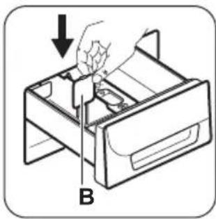 ZANUSSI ZWS61210V - WASCHMITTELFÄCHER - 6