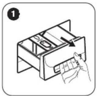 ZANUSSI ZWS61210V - REINIGEN DER WASCHMITTELSCHUBLADE - 1
