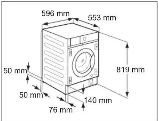 ZANUSSI ZWI7142WA - An ein Wandrohr - 4