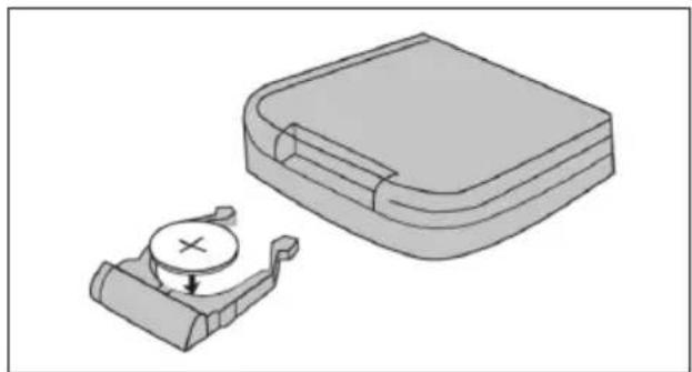 Xomax XM-RD263 - So wird die Batterie gewechselt: - 2